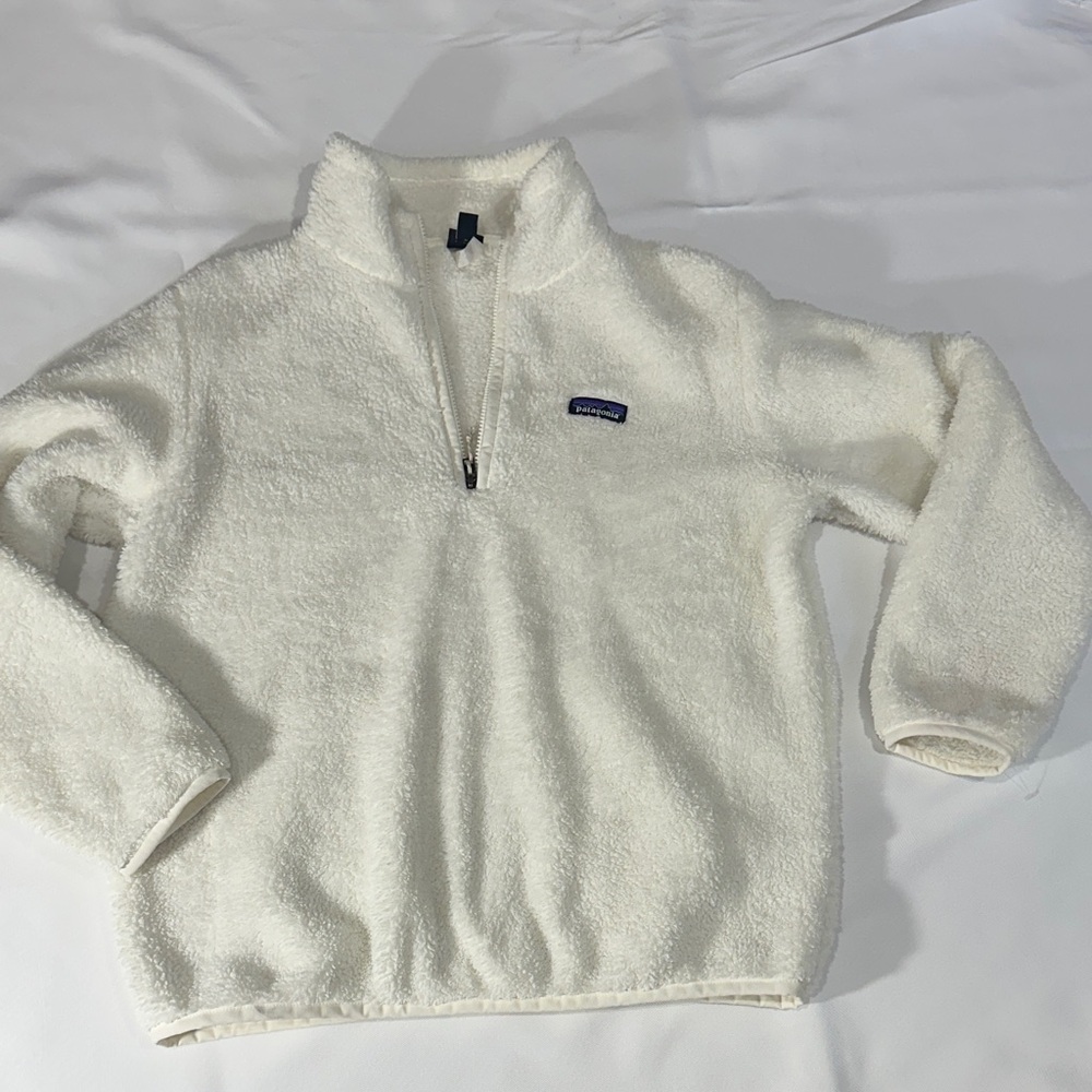 Patagonia Off-White Teddy Jacket